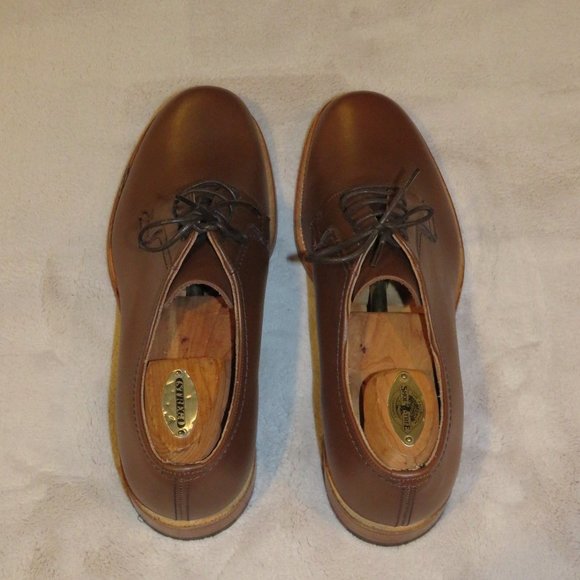 Church\'s Barkson Walnut Brown Calf Leather Derby Dress Shoe 8 F NWB main image 12
